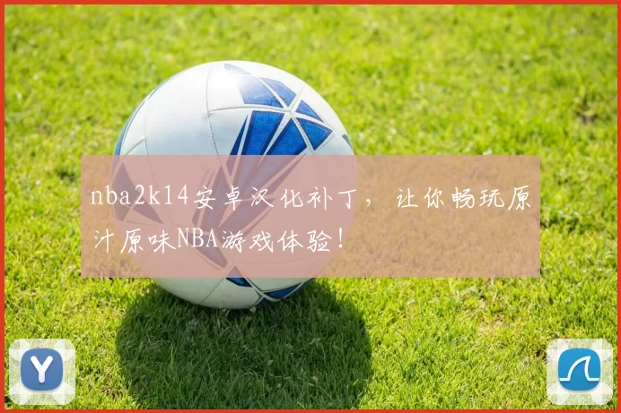 nba2k14安卓汉化补丁，让你畅玩原汁原味NBA游戏体验！